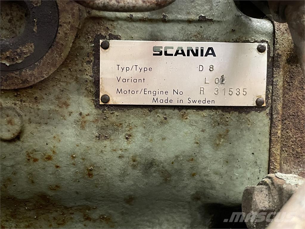 Scania D8 Variant L01 Motoren