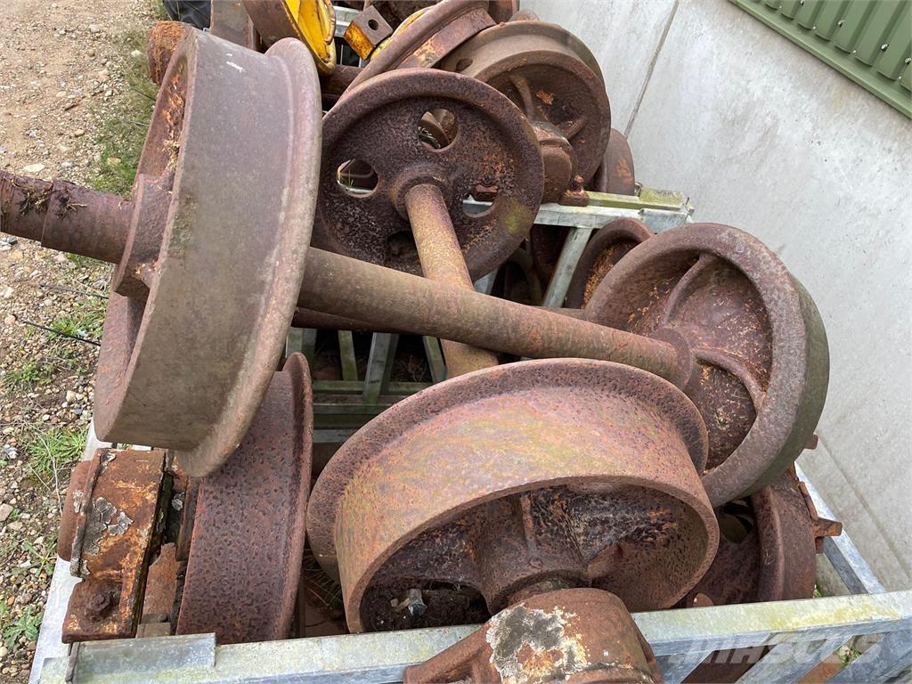  Skinnehjul ø450 mm + flange Banden, wielen en velgen