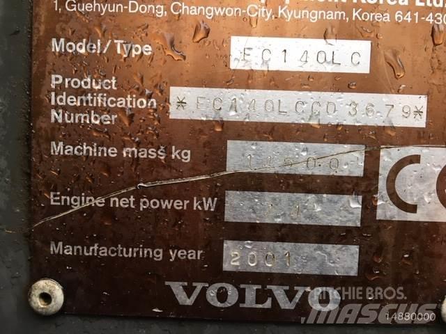 Volvo EC140LC Rupsgraafmachines
