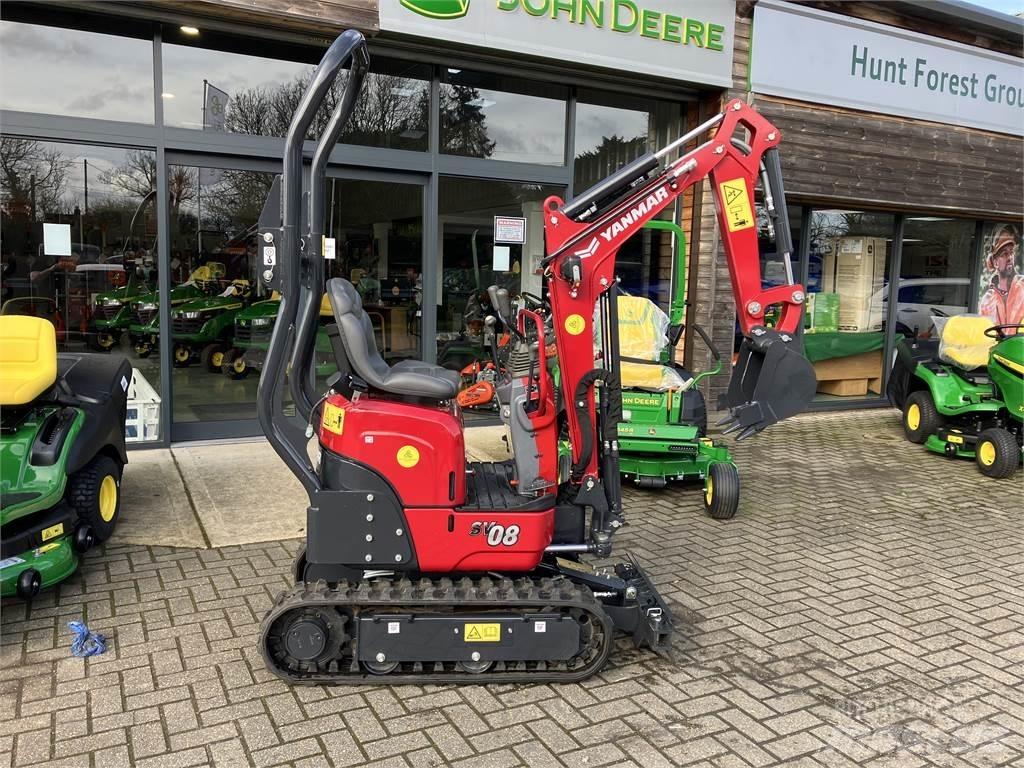 Yanmar SV08 Rupsgraafmachines