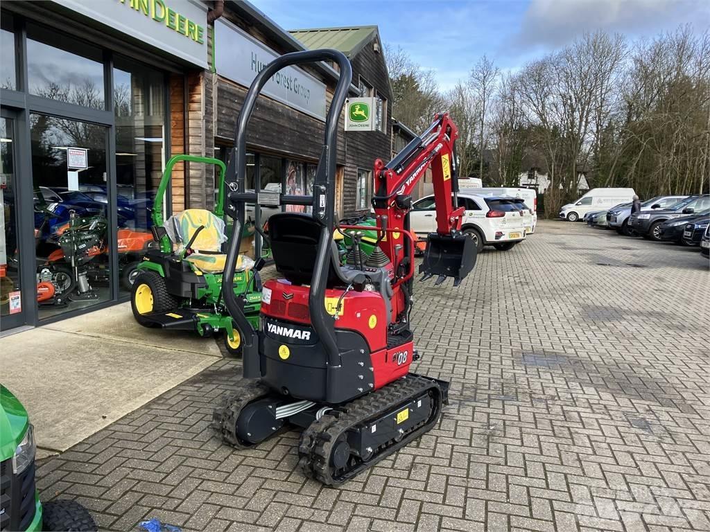 Yanmar SV08 Rupsgraafmachines