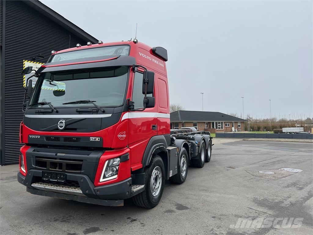 Volvo FMX540 Globe Containertrucks met kabelsysteem