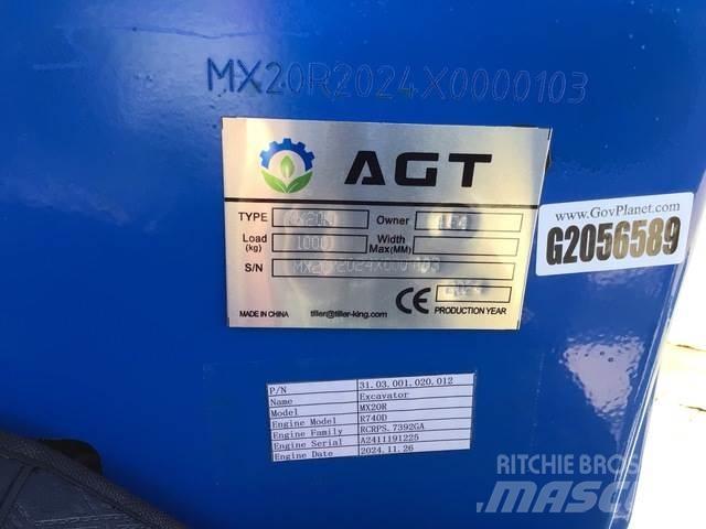 AGT MX20R Rupsgraafmachines