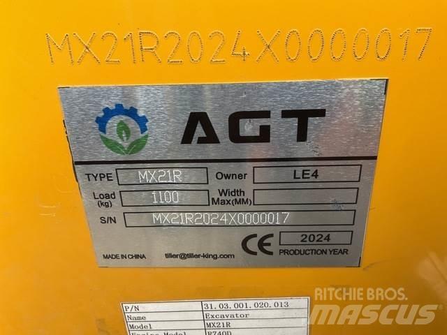 AGT MX21R Rupsgraafmachines