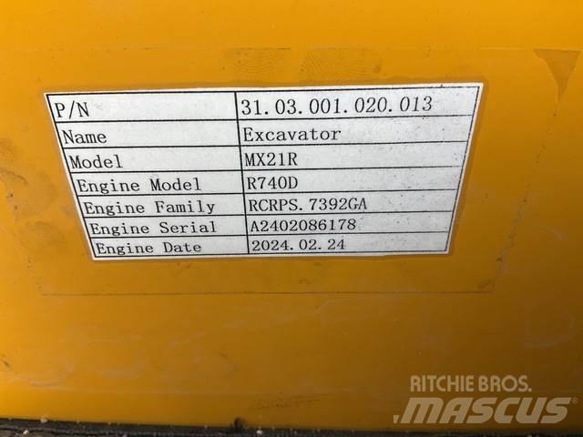 AGT MX21R Rupsgraafmachines
