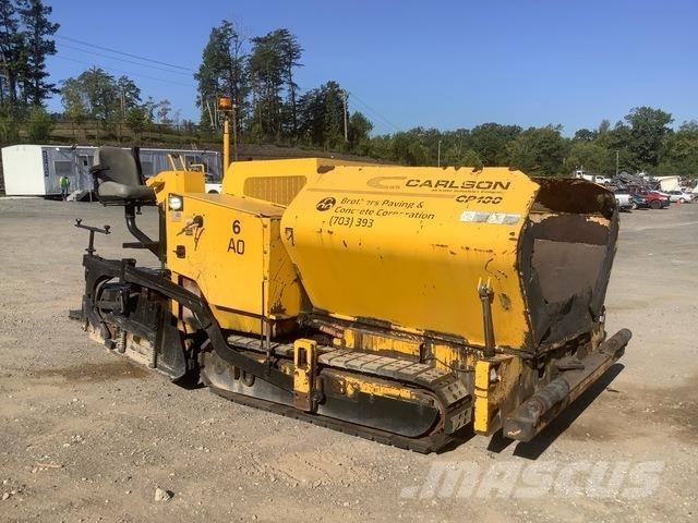 Carlson CP100 Asfaltafwerkmachines