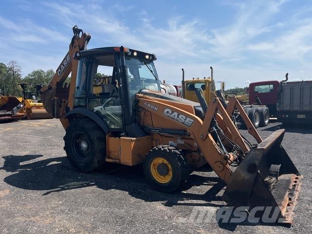 CASE 580N Graaf-laadcombinaties