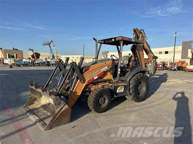 CASE 580N EP Graaf-laadcombinaties
