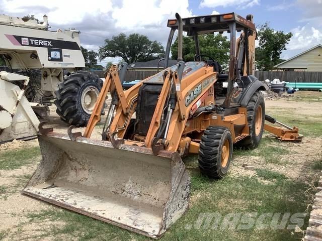 CASE 580SN Graaf-laadcombinaties