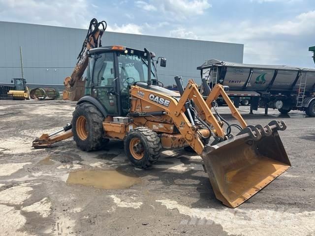 CASE 590SN Graaf-laadcombinaties