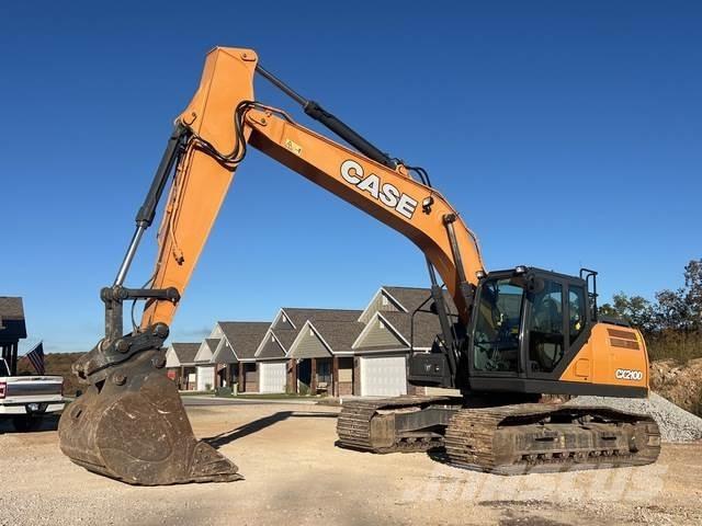 CASE CX210D Rupsgraafmachines