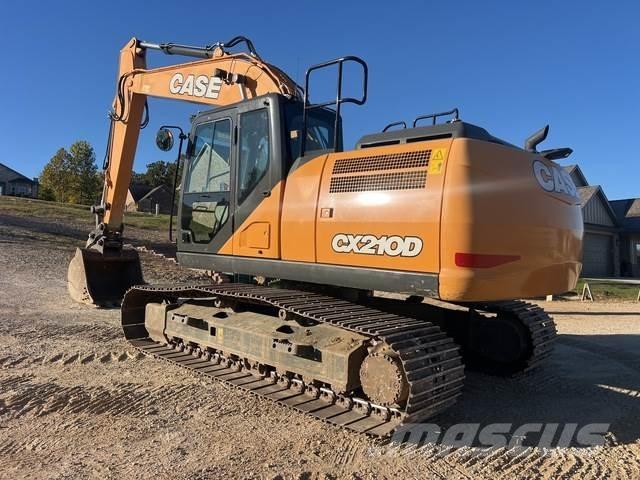 CASE CX210D Rupsgraafmachines