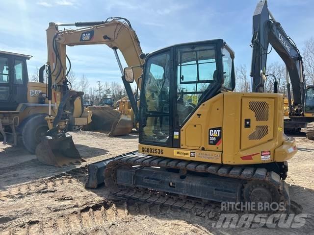 CAT 308CR Rupsgraafmachines
