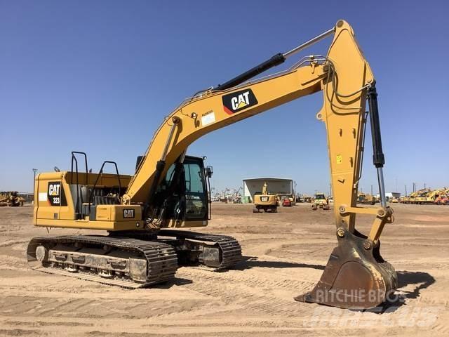 CAT 323 Rupsgraafmachines