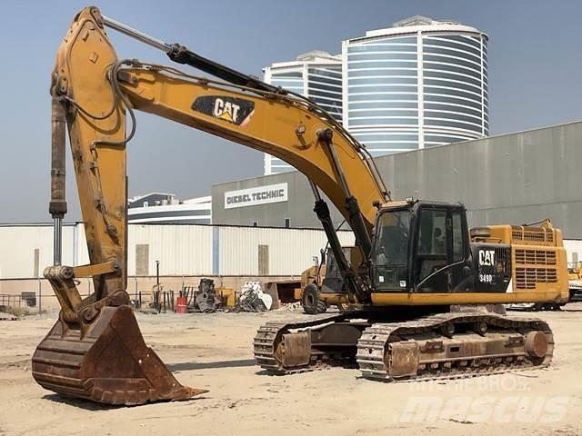 CAT 349D2 Rupsgraafmachines