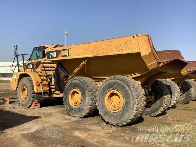CAT 740 Knik dumptrucks