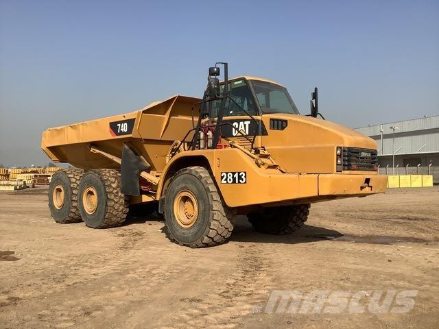 CAT 740 Knik dumptrucks