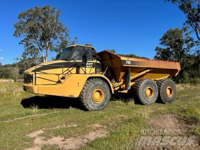 CAT 740 Knik dumptrucks