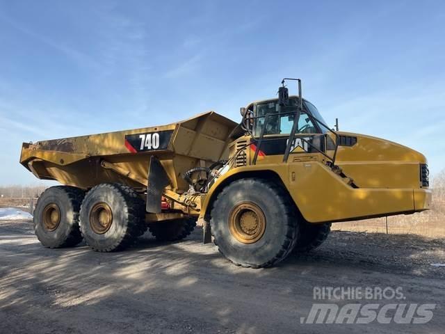 CAT 740 Knik dumptrucks