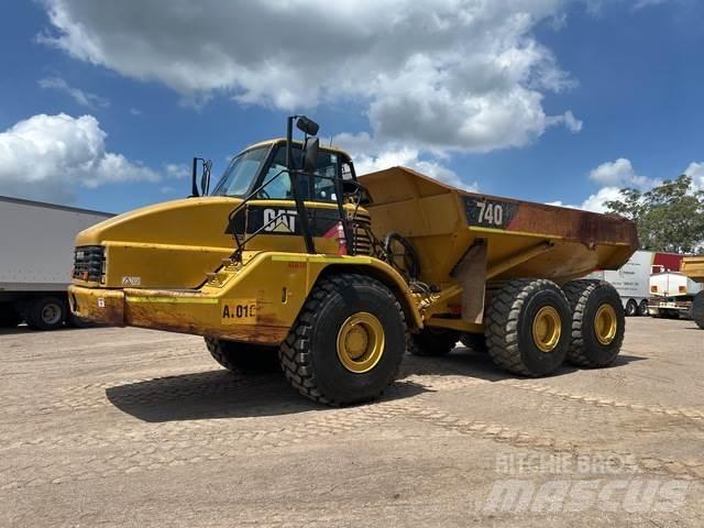 CAT 740 Knik dumptrucks