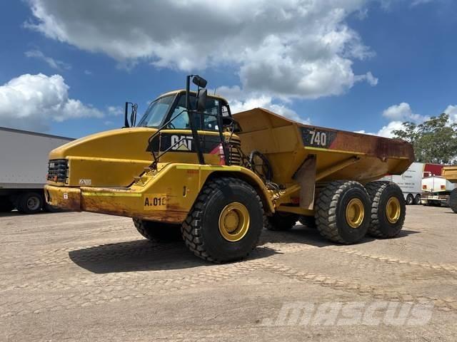 CAT 740 Knik dumptrucks