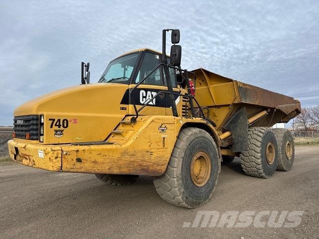 CAT 740 Knik dumptrucks