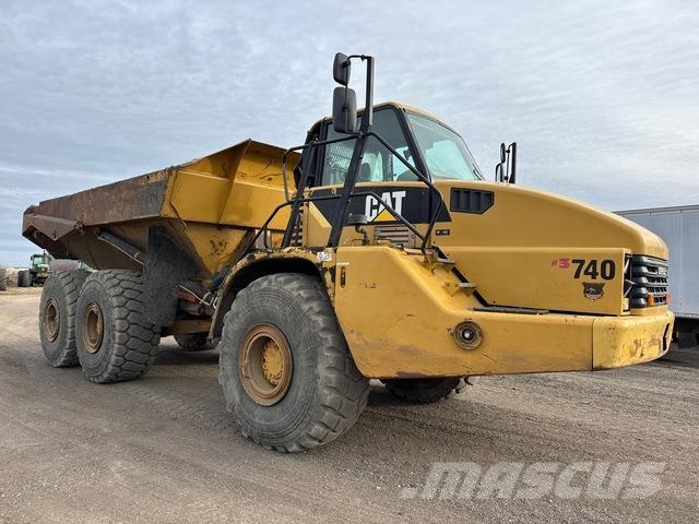 CAT 740 Knik dumptrucks