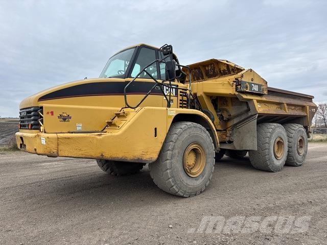 CAT 740 Knik dumptrucks