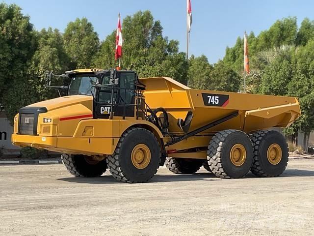 CAT 745 Knik dumptrucks
