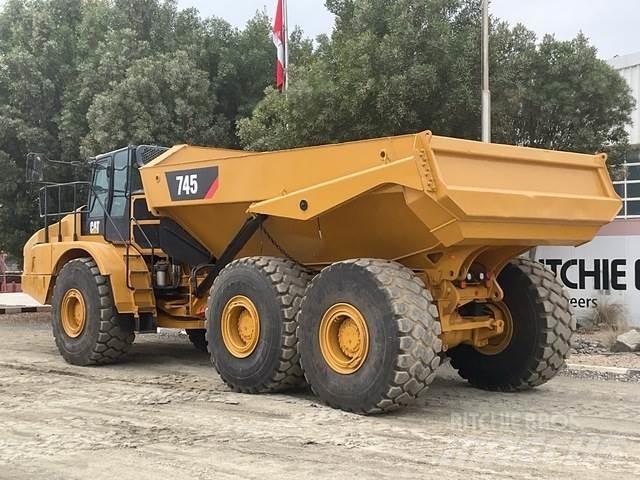 CAT 745 Knik dumptrucks