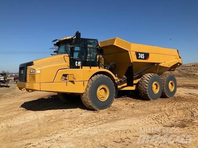 CAT 745 Knik dumptrucks