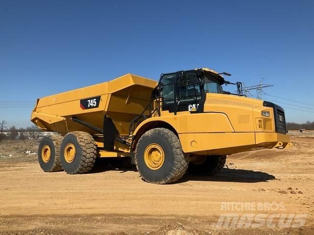 CAT 745 Knik dumptrucks