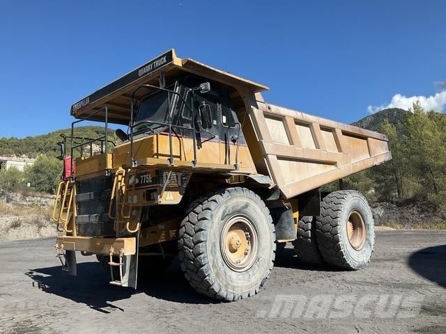 CAT 775E Knik dumptrucks