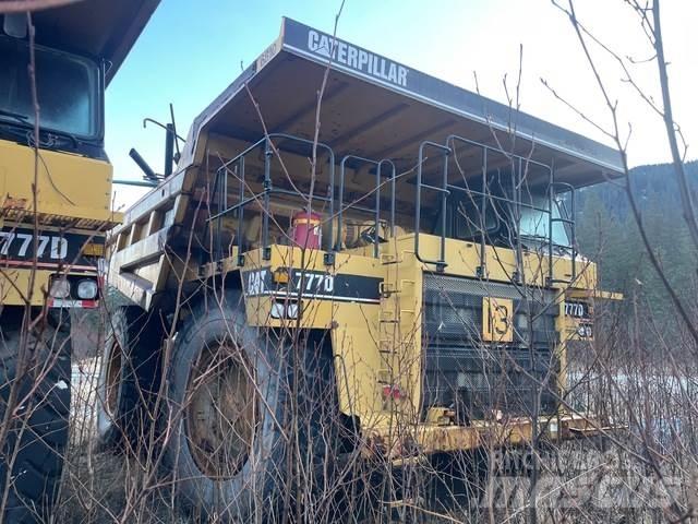 CAT 777D Knik dumptrucks