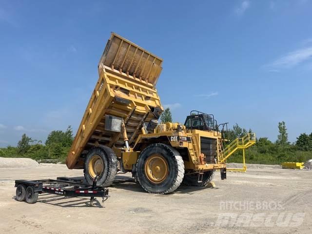 CAT 777D Knik dumptrucks