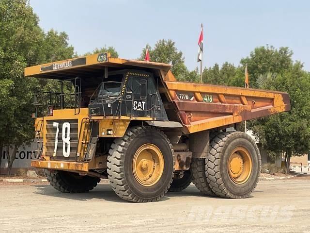 CAT 777D Knik dumptrucks