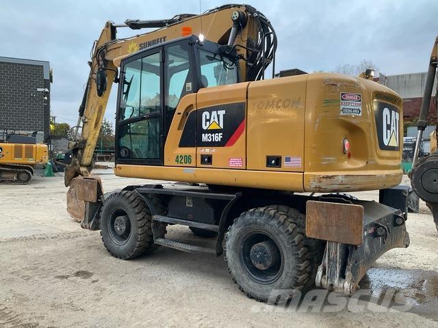 CAT M316F Wielgraafmachines
