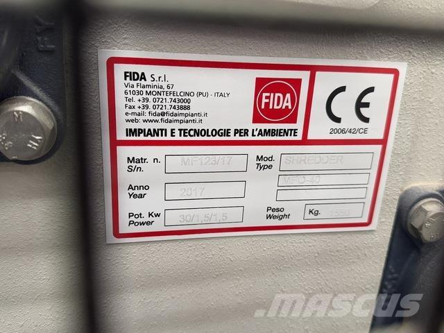  FIDA MF123/17 Afvalverwerking / recycling & groeve spare parts