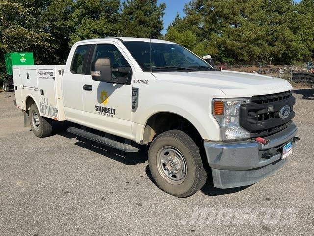 Ford F-250 Bestelwagens met open laadbak