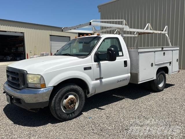 Ford F-350 Bestelwagens met open laadbak