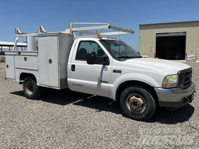 Ford F-350 Bestelwagens met open laadbak
