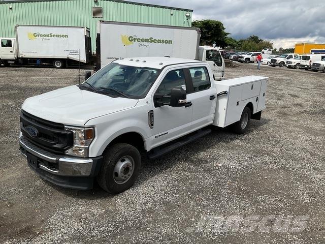 Ford F-350 Bestelwagens met open laadbak