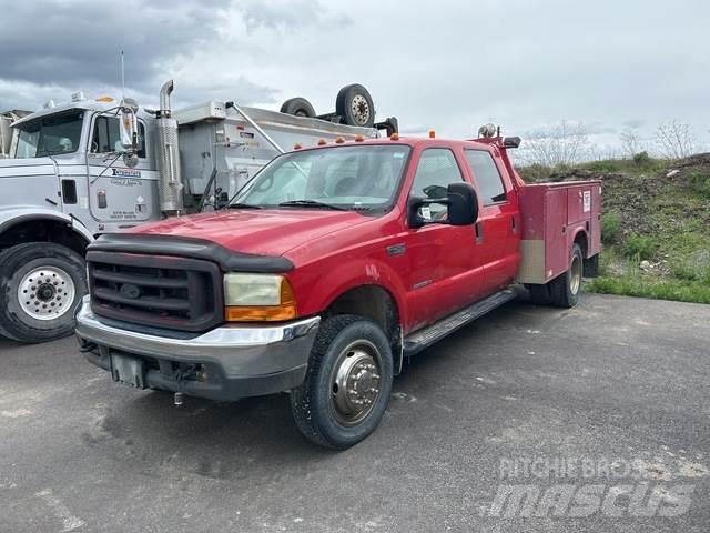 Ford F-450 Bestelwagens met open laadbak