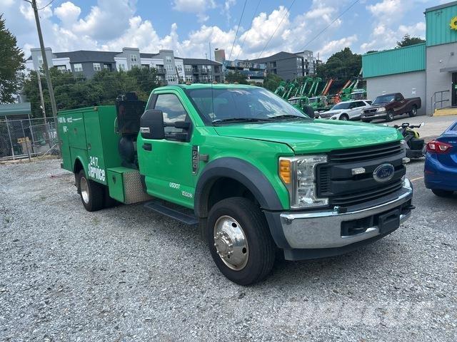 Ford F-450 Bestelwagens met open laadbak