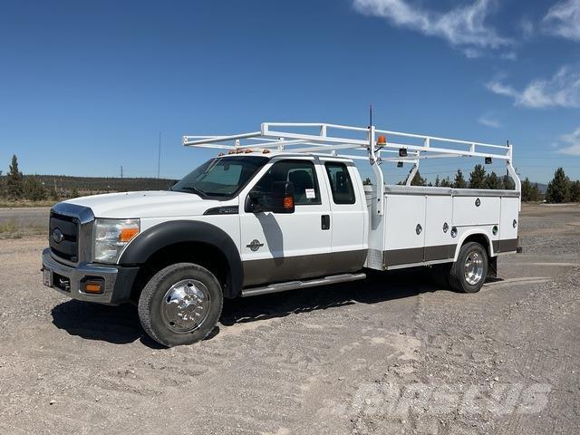 Ford F-450 Bestelwagens met open laadbak