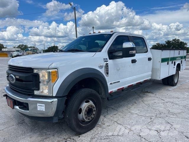 Ford F-550 Bestelwagens met open laadbak