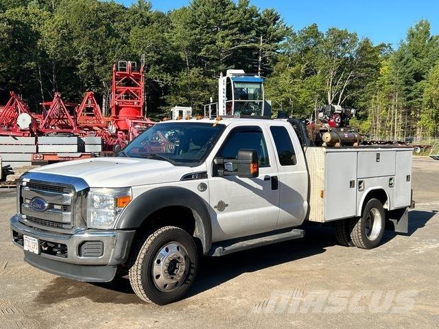 Ford F-550 Bestelwagens met open laadbak