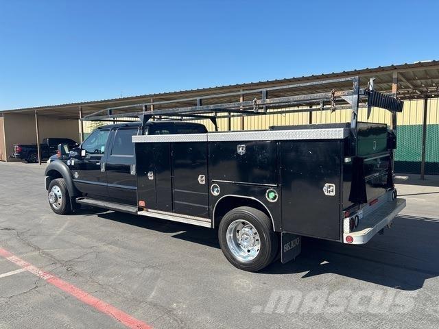 Ford F-550 Bestelwagens met open laadbak