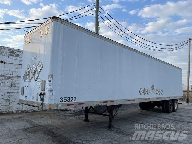 Fruehauf  Gesloten opbouw trailers
