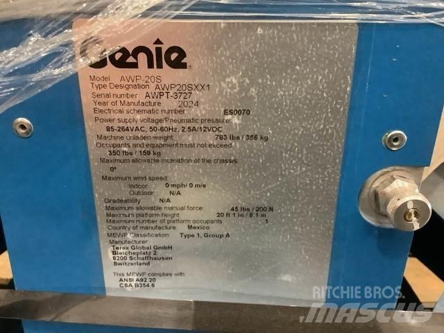 Genie AWP-20S Personenliften en invalideliften